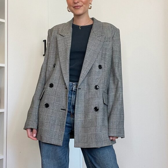 Frame Oversized Blazer - Picture 1 of 4